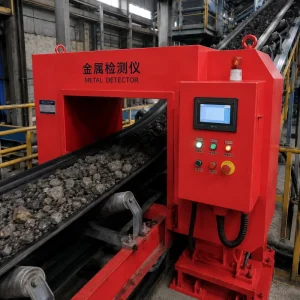 Industrial Conveyor Belt Metal Detector for Mining Coal Dolomite Stone High Sensitivity Anti-Corrosion OEM ODM