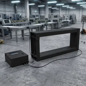 Industrial Conveyor Metal Detector for Coal Ore Limestone IP68 Crusher Protection Machine Customizable Dimensions