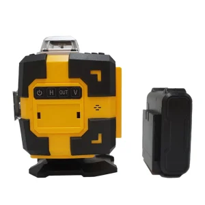 Industrial DIY 360 Electronic Leveling Green Rotary Laser Level Machine 4D 16 Lines Lithium Battery 3