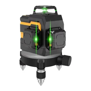 Industrial DIY Grade Self-Leveling 5-Dot Precision 3mm/10m Hand Tool Laser Level Green Line Niveau NORM T97