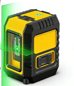 Industrial DIY Mini Laser Level Green 2 Laser Lines 360 Automatic Horizontal Vertical Level Handheld Tool 12V Battery Powered 1