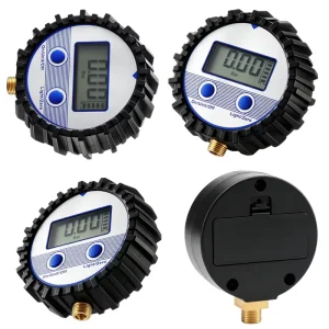 Industrial Digital Pressure Gauges High Accuracy Wide Range LED Display Stainless Steel Joint for Hydraulic Pneumatic Systems