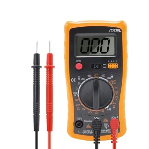 Industrial Electronic Multimeter High Precise 6000 Counts 1000V AC DC Digital Multimeters