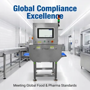 Industrial Food Foreign Object Checking Equipment Multi Language Touch Screen X ray Contamination Detector Food X Ray Machine