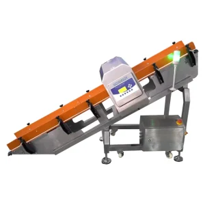 Industrial Food Grade Inclined Conveyor Metal Detector for Bagged Products Metal Detection Machine for Production Line