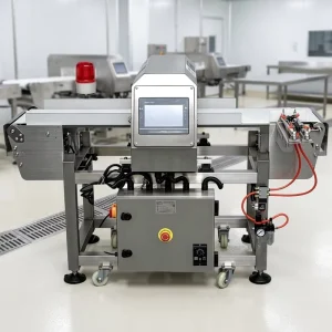 Industrial Food Grade Metal Detector for Bakery Production Line Multi Frequency Detection HACCP Certified System