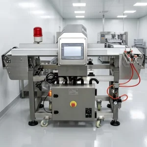 Industrial Food Metal Detector for Frozen Food Conveyor Belt Multi Frequency Anti Interference Detection System