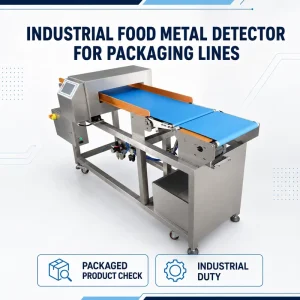 Industrial Food Metal Detector for Packaging Lines
