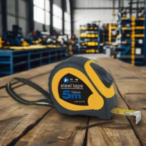 Industrial Grade 3m Self-winding Metric Steel Measuring Tape with ABS Case for Land Surveying