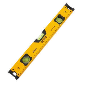 Industrial Grade 400mm Spirit Level with + 10mm Accuracy 4 Point Magnet 360 Emission Angle Tile Thickness 0.5mm
