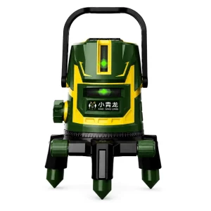 Industrial Grade 5 Line Self-Leveling Auto Rotary Construction Laser Levels Green Laser 532nm Lithium Battery Power Supply 3
