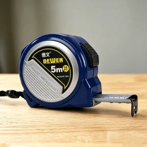 Industrial Grade 5m Steel Tape Measure Custom Logo Plastic Case Lock Measuring Tape for Engineering Carpenter Tools