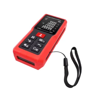 Industrial Grade 80m Digital Laser Distance Meter Rangefinder Area Volume Multimeter Test Tool ME80 Model Construction Use Red +