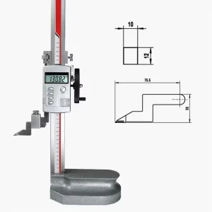 Industrial Grade Digital Height Gauge Customizable 0-200-300-500-600-1000mm OEM & ODM Supported