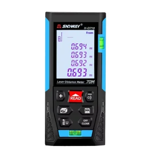 Industrial Grade Infrared Laser Distance Meter Instrument Precision Rangefinder Tool