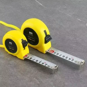 Industrial Grade New Retractable Tape Measure Stainless Steel Flexible Rule with ABS Plastic Metric Inch Tape Measuring Reel