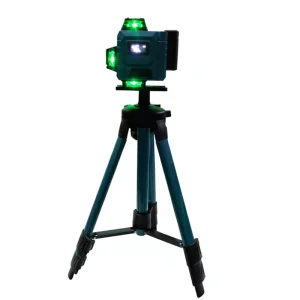 Industrial Grade Outdoor Laser Level 360 Degree Rotation Green Laser IP65 Waterproof 50m Range Lithium Battery