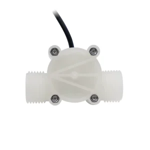 Industrial Grade PVDF Hall Pulse Flow Sensor Chemical Corrosion Resistance High Precision Pulse Signal Output 1 30L