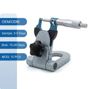 Industrial Grade Professional 025mm Range Micrometer Ratchet Stop Lock Nut for Reliable OD Measurement OEM ODM Customization