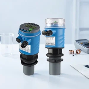 Industrial Grade Ultrasonic Level Sensor with 4-20mA 0.5% Accuracy 0-10m Range for Dirty Water Height Monitoring