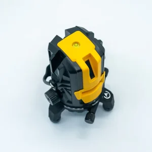 Industrial Green Laser Level 5 Points 360 Rotary Lithium ion Battery Cross Line Level with 1mm Precision and 8H Working Time