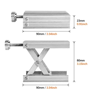 Industrial Ground Laser Level Lifting Platform Aluminum Alloy Stable Fine Tuning Stand for Laying Laser Instrument Bracket