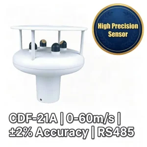Industrial High Precision Anemometer Wind Speed Sensor with 0 60m s Range for Professional Meteorological Weather Station