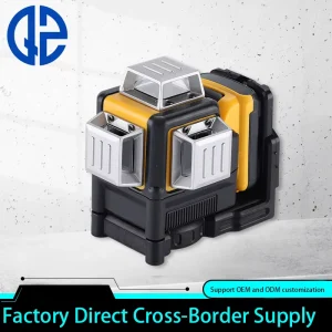 Industrial High Precision Automatic Leveling Outdoor Green Light Lithium Battery Powered 21V Multifunctional 12 Line Laser Level