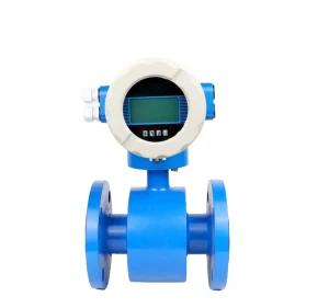 Industrial Liquid Control Electromagnetic Flow Meter RS485 Modbus HART 316L Stainless Steel Water Oil Meter OEM