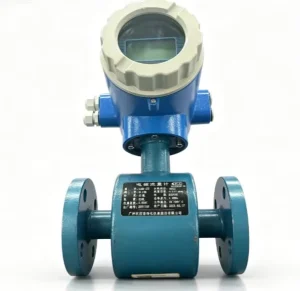 Industrial Magnetic Flow Meter Flange Type Digital Flow Sensor for Water Sewage