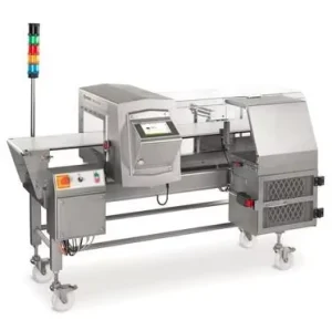 Industrial Metal Detection Machine Stainless Steel Wide Detection Range DSP Microprocessor 100 Product Memory Easy Operation