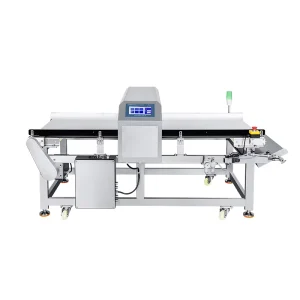 Industrial Metal Detector with Flap Rejection for Cashew Nut Biscuits Metal Contaminant Detection