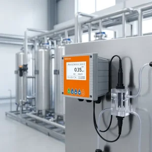 Industrial Online RS485 Free Chlorine Meter Constant Voltage Principle 0 20mg/L 2% FS Accuracy OEM Customizable IP68