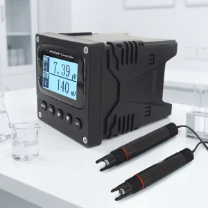 Industrial Online pH ORP Controller ATC Isolated 4 20mA RS485 Dual Relay IP65 for Sewage Aquaculture