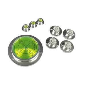 Industrial Plastic Magnetic Bubble Level +/-10mm Accuracy 0-5m Range 180 Emission Angle for Na2 Total Station
