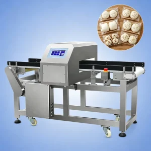 Industrial Stainless Steel Food Metal Detector for Seafood Bread Biscuit Conveyor Inspection System Multi Voltage