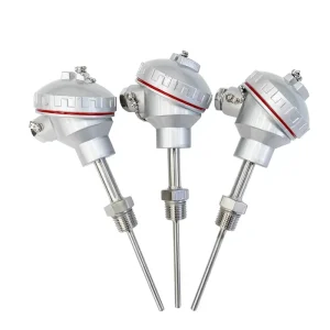 Industrial Stainless Steel RTD Temperature Sensor PT100 PT1000 Thermal Resistance for Liquid Cooling System Monitoring OEM