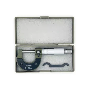 Industrial Teaching High Precision External Diameter Measuring Thickness Screw Gauge Caliper 0-25mm Spiral Outside Micrometer