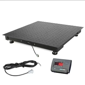 Industrial Truck Scale A12E with LED Display Electronic Platform Scale for Livestock Weighing OEM Customizable