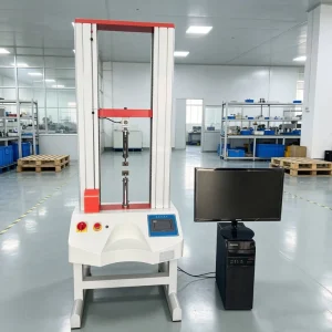Industrial Universal Material Testing Machine 1Ton Load Support Tear Bend Shear Sustained Tension Pressure Test