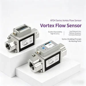 Industrial Vortex Flow Sensor with RS485 Protocol Smart Metering Supply Pulse Signal Output Excellent Repeatability