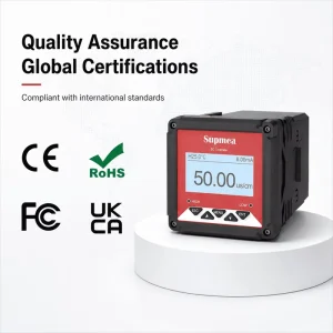 Industrial pH Meter OEM Water Quality Monitoring TDS EC Sensor 4-20mA Conductivity Meter for Aquaculture