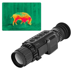 Infrared Thermal Imaging Scope 384×288 3-12X Waterproof WiFi Ballistic Solution Built-in Digital Compass 50Hz CE for Shooting