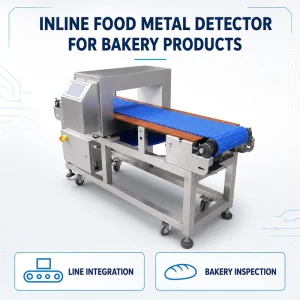 Inline Food Metal Detector for Bakery Products