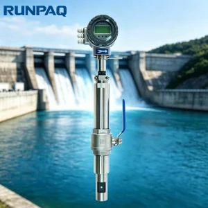 Insertion Electromagnetic Flow Meter I Series Water Sewage Oil Magnetic Flowmeter Factory Supply