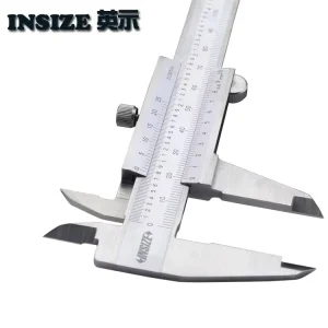 Insize Four-function Mechanical Vernier Caliper 1205-150SC with Metric and Imperial Units 0-150-200-300mm