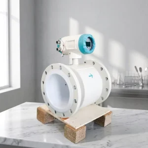 Integrated Digital Electromagnetic Electronic Flowmeter Stainless Steel 4-20mA RS485 Modbus PTFE Lined Liquid Water Sewage Oil