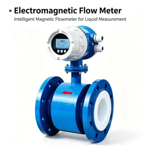 Integrated Electromagnetic Flow Meter DN10 DN1600 Liquid Magnetic Flow Transmitter