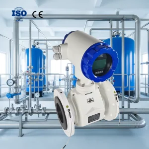 Integrated Magnetic Flowmeter Caudalimetro DN100 2inch 4 20mA RS485 Digital Liquid Water Electromagnetic Flow Meter