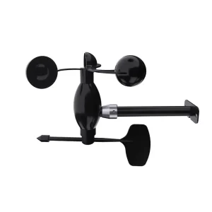 Integrated Polycarbon Aluminum Alloy Wind Speed and Direction Sensor Wind Vane Transmitter Small Weather Station Anemometer